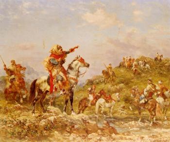 喬治 華盛頓 Arab Warriors on Horseback 喬治 華盛頓 Arab Warriors on Horseback